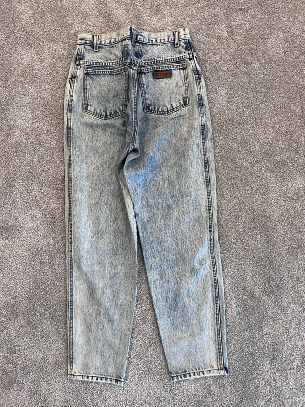 P.S. Gitano Vintage VTG Women’s Jeans Size 12 Acid Wash High Waist Pants Rare - Picture 12 of 16